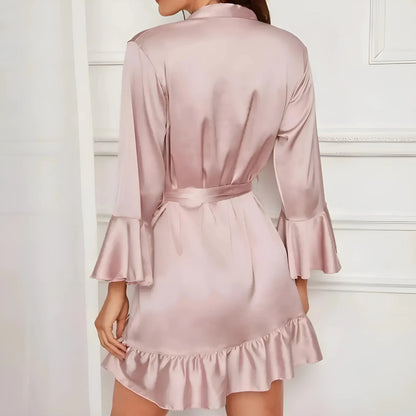 Frilled Robe Peniuar