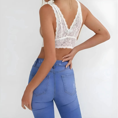 Lace Triangle Bralette