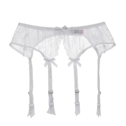 Suspender belt with adjustable fastenings